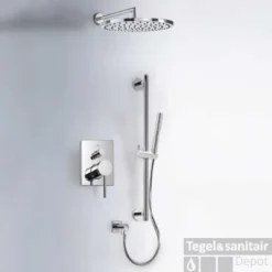 Tres Mono-Term Inbouw Doucheset Thermostatisch Chroom 06218007