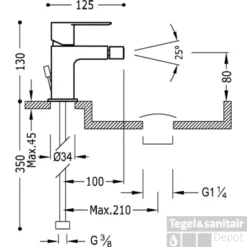 Loft Tres Bidetmengkraan 20012001D
