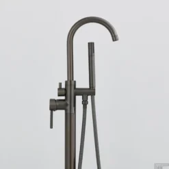 Vrijstaande Badkraan Boss & Wessing Exclusive Met Handdouche Gunmetal -Exporteren Badkamer Top Winkel vrijstaande badkraan boss wessing exclusive met handduoche gunmetal detail