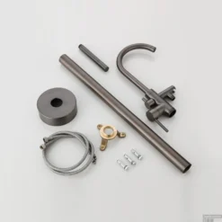 Vrijstaande Badkraan Boss & Wessing Exclusive Met Handdouche Gunmetal -Exporteren Badkamer Top Winkel vrijstaande badkraan boss wessing exclusive met handduoche gunmetal detail2