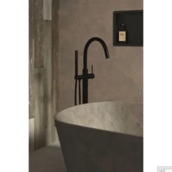 Vrijstaande Badkraan Brauer Black Met Handdouche Staafmodel Mat Zwart -Exporteren Badkamer Top Winkel vrijstaande badkraan brauer black met handdouche staafmodel mat zwart sfeer2