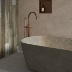 Vrijstaande Badkraan Brauer Copper Met Handdouche Staafmodel Koper -Exporteren Badkamer Top Winkel vrijstaande badkraan brauer copper met handdouche staafmodel koper sfeer2