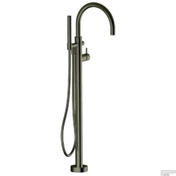 Vrijstaande Badkraan Salenzi Giro Gegalvaniseerd Zwart Chroom