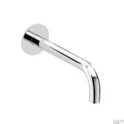 Wanduitloop Herzbach Living 24 Cm Ronde Rozetten Chroom