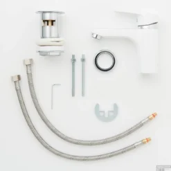 Wastafel Mengkraan Schutte Alaska Wit Chroom -Exporteren Badkamer Top Winkel wastafel mengkraan schutte alaska wit chroom sfeer6