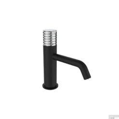 Wastafelkraan GRB Aura Mengkraan Met Clickwaste Messing Zwart
