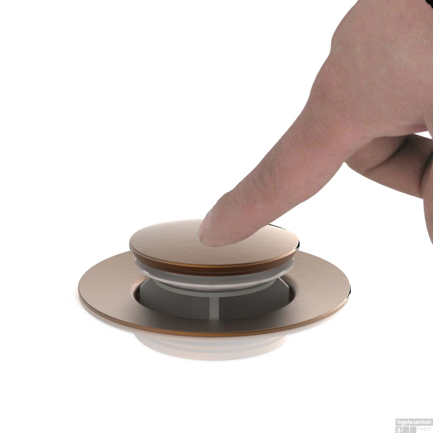 Wastafelkraan Schutte Elephant Mengkraan Eéngreeps Koper Inclusief Click Waste 8 Wastafelkraan Schutte Elephant Mengkraan Eéngreeps Koper Inclusief Click Waste - Afbeelding 6