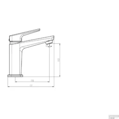 Wastafelkraan Schutte Raven Mengkraan Eéngreeps Chroom Met Click Waste -Exporteren Badkamer Top Winkel wastafelkraan schutte raven mengkraan e ngreeps chroom met click waste tech