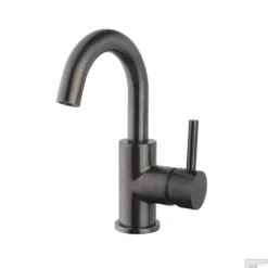 Opbouw Wastafelkraan Wiesbaden Caral Met Draaibare Uitloop GunMetal PVD Coating