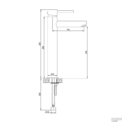 Wastafelmengkraan Brauer Black Edition Coldstart Opbouw Hoog Platte Hendel Mat Zwart -Exporteren Badkamer Top Winkel wastafelmengkraan brauer black verhoogd hd3 coldstart mat zwart tech