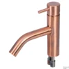 Wastafelmengkraan Differnz Gebogen Rood Koper -Exporteren Badkamer Top Winkel wastafelmengkraan differnz gebogen rood koper shop