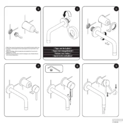 Wastafelmengkraan Differnz Inbouw Gunmetal -Exporteren Badkamer Top Winkel wastafelmengkraan differnz inbouw gunmetal extra