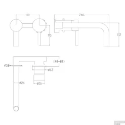 Wastafelmengkraan Differnz Inbouw Koper 9 Wastafelmengkraan Differnz Inbouw Koper -Exporteren Badkamer Top Winkel wastafelmengkraan differnz inbouw koper tech