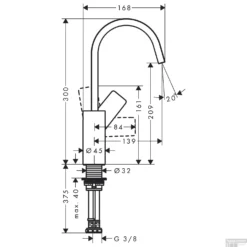 Wastafelmengkraan HansGrohe Vivenis Eengreeps 210 Met Draaibare Uitloop Zonder Afvoer Chroom -Exporteren Badkamer Top Winkel wastafelmengkraan hansgrohe vivenis eengreeps 210 met draaibare uitloop zonder afvoer tech