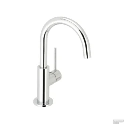 Wastafelmengkraan Herzbach Deep Draaibare Uitloop Chroom (zonder Waste)