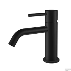 Wastafelmengkraan Opbouw Wiesbaden Style Uitloop 6.5 Cm 1-hendel Mat Zwart