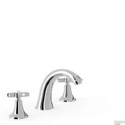 Wastafelmengkraan Tres Clasic Gebogen 2 Grepen Chroom