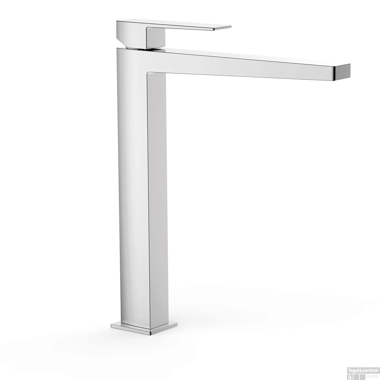 Wastafelmengkraan Tres Slim Exclusive 3-Gats Met 2 Knoppen Chroom 3 Wastafelmengkraan Tres Slim Exclusive 3-Gats Met 2 Knoppen Chroom