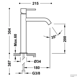 Wastafelmengkraan Tres Study Exclusive 30,4 Cm 1-Hendel Rond Chroom -Exporteren Badkamer Top Winkel wastafelmengkraan tres study exclusive 30 4 cm 1 hendel rond chroom tech