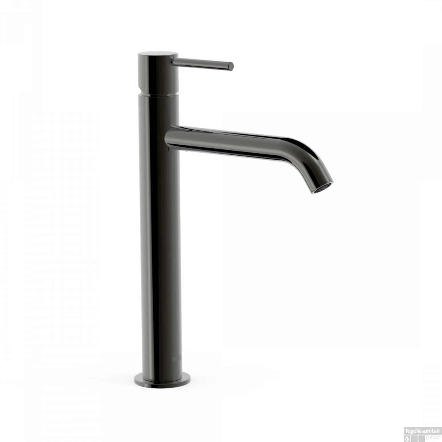 Wastafelmengkraan Tres Study Exclusive 30,4 Cm 1-Hendel Rond Metallic Zwart 3 Wastafelmengkraan Tres Study Exclusive 30,4 Cm 1-Hendel Rond Metallic Zwart