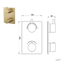 Wiesbaden Badkraan Inbouw Set Caral 01 Geborsteld Messing 12 Wiesbaden Badkraan Inbouw Set Caral 01 Geborsteld Messing -Exporteren Badkamer Top Winkel wiesbaden badkraan inbouw set caral 01 geborsteld messing tech