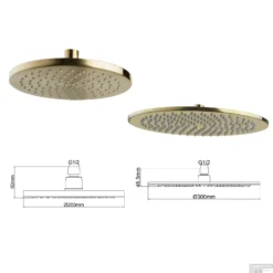 Wiesbaden Inbouw Regendouche Set 12 Caral Rechthoek Muuruitloop Geborsteld Messing Goud -Exporteren Badkamer Top Winkel wiesbaden inbouw regendouche set 12 caral rechthoek muuruitloop geborsteld messing 6