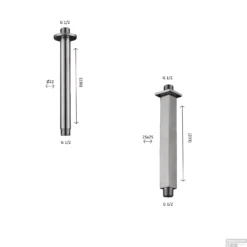 Wiesbaden Inbouw Regendouche Set Caral Rond Plafonduitloop RVS PVD Coating 14 Wiesbaden Inbouw Regendouche Set Caral Rond Plafonduitloop RVS PVD Coating -Exporteren Badkamer Top Winkel wiesbaden inbouw regendouche set caral rond plafonduitloop rvs 5